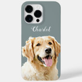 Aangepaste Golden Retriever Hond Gepersonaliseerd  Case-Mate iPhone Case (Achterkant)