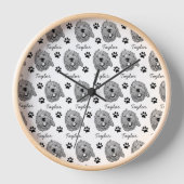 Aangepaste Goldendoodle Hond gepersonaliseerde tek (Voorkant)