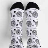 Aangepaste Goldendoodle Hond gepersonaliseerde tek Sokken (Top)