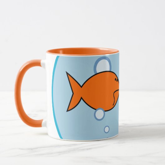 Aangepaste Goldfish Mok (Links)