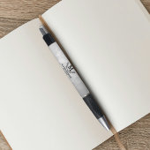 Aangepaste Golf Ball Pattern Name Monogram Age Pen