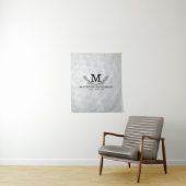 Aangepaste Golf Ball Pattern Name Monogram Age Wandkleed (In situ)