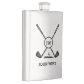 Aangepaste Golf Classic Flask Flacon (Rechts)