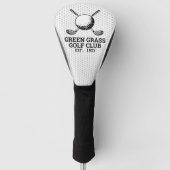 Aangepaste Golf Club Logo Design Golfheadcover (Voorkant)