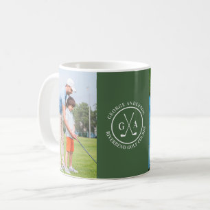 Aangepaste Golf Club Logo Gepersonaliseerde Monogr Koffiemok