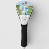 Aangepaste Golf Driver Headcovers met Foto en Teks (Voorkant)