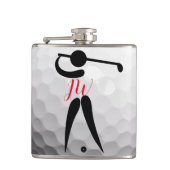 Aangepaste Golf Hip Flask Heupfles (Voorkant)