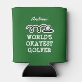 Aangepaste golf koelbox voor 's werelds beste golf blikjeskoeler (Achterkant)