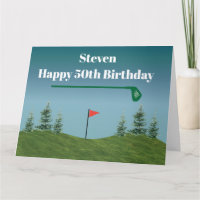 Aangepaste Golf Verjaardag