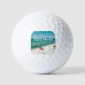 Aangepaste golfbal set patriottisch golfballen (Voorkant)