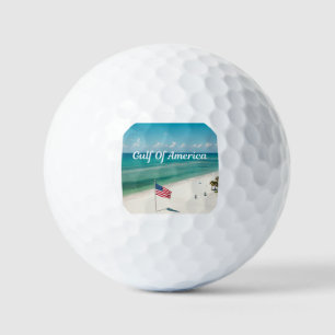 Aangepaste golfbal set patriottisch golfballen