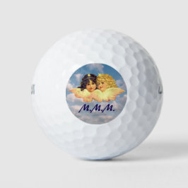 AANGEPASTE GOLFBALLEN PERSOONLIJKE INITIALEN  ANGE