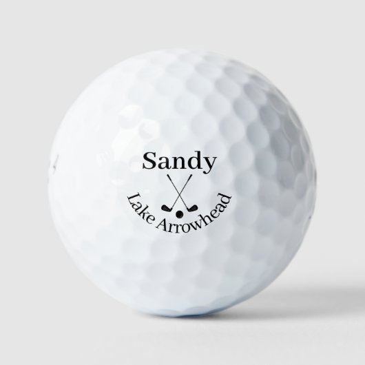 Aangepaste Golfballen van het meer van Arrowiad (Voorkant)