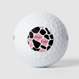 Aangepaste Golfballs | Koe afdrukken Golfballen
