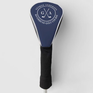 Aangepaste golfclub-hoes met gepersonaliseerd mono golfheadcover