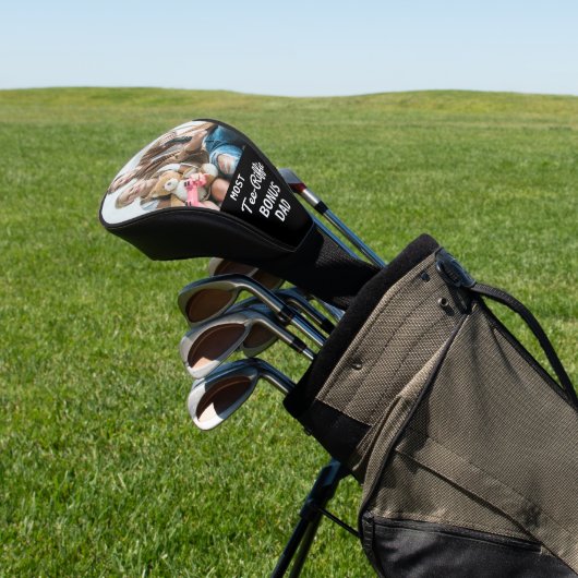 Aangepaste Golfer-foto met de meeste T-shirt-Riffi Golfheadcover (Insitu)