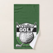 Aangepaste Golfer Player Pro Golf Country Club Bad Handdoek (Handdoek)