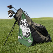 Aangepaste Golfer Player Pro Golf Country Club Golfhanddoek (Groen)