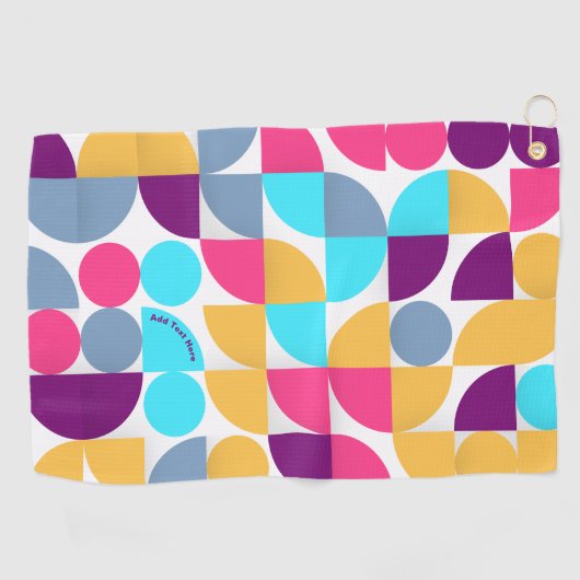 Aangepaste Golfhanddoek (Horizontaal)