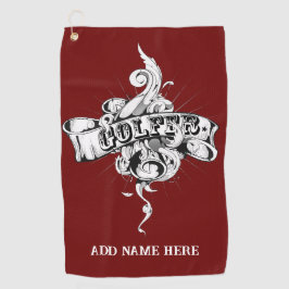 Aangepaste Golfhanddoek