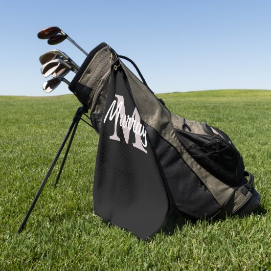 Aangepaste Golfhanddoek (Groen)