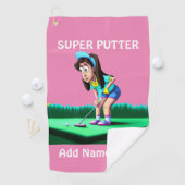 Aangepaste Golfhanddoek (Insitu)