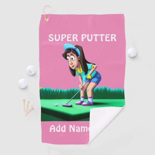 Aangepaste Golfhanddoek (Insitu)