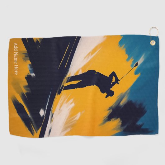 Aangepaste Golfhanddoek (Horizontaal)