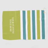 Aangepaste golfhanddoek voor tapes Pattern (Horizontaal)