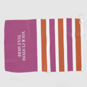 Aangepaste golfhanddoek voor tapes Pattern (Horizontaal)