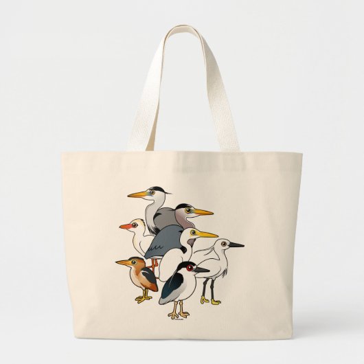 Aangepaste golven grote tote bag (Voorkant)