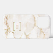 Aangepaste goudbreuknaam Case-Mate iPhone case (Achterkant (horizontaal))