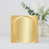 Aangepaste gouden goudkleurige Sjabloon Jouw tekst (Staand voorkant)