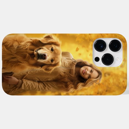 Aangepaste gouden klokkenluider Beste hond ooit Case-Mate iPhone Case (Achterkant (horizontaal))