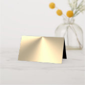 Aangepaste gouden metalen luxe bruidplaatskaarten (Achterkant)