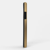 Aangepaste gouden metalen radiale textuur Case-Mate iPhone case (Achterkant/rechts)