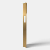 Aangepaste gouden metalen radiale textuur Case-Mate iPhone case (Achterkant / Rechts)