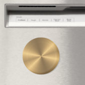 Aangepaste gouden metalen radiale textuur magneet (Insitu (Vaatwasser))