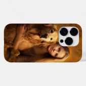 Aangepaste gouden terugwinning Beste hond Mam i te Case-Mate iPhone Case (Achterkant (horizontaal))