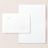 Aangepaste goudfolie vlinders Happy Moederdag Folie Kaarten (Display)