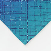 Aangepaste Gradient Gymnastiek met Naam en Foto Fleece Deken (Hoek)