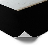 Aangepaste Graduatie Partij Handdop Fotoweergave Poster (Hoek)