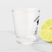 Aangepaste Graduation Party Class van 2025 College Shot Glas (Links)