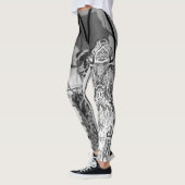 Aangepaste Graffik-Leggings door CABVASQUEZ Leggings (Links)