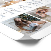 Aangepaste grammie 7 Foto Grandchildren Collage Poster (Hoek)
