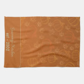 Aangepaste Grammy's Kitchen Fall Persoonlijk Theedoek (Horizontaal)