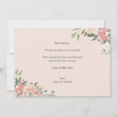 Aangepaste Grandma Nickname Moederdag-fotokaart (Achterkant)