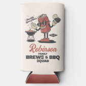 Aangepaste Grappige Familie Barbeque Groep Matchin (Voorkant)