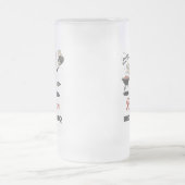 Aangepaste Grappige Familie Barbeque Groep Matchin Matglas Bierpul (Center)