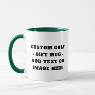 Aangepaste grappige golf citaten mok - zeggende gr